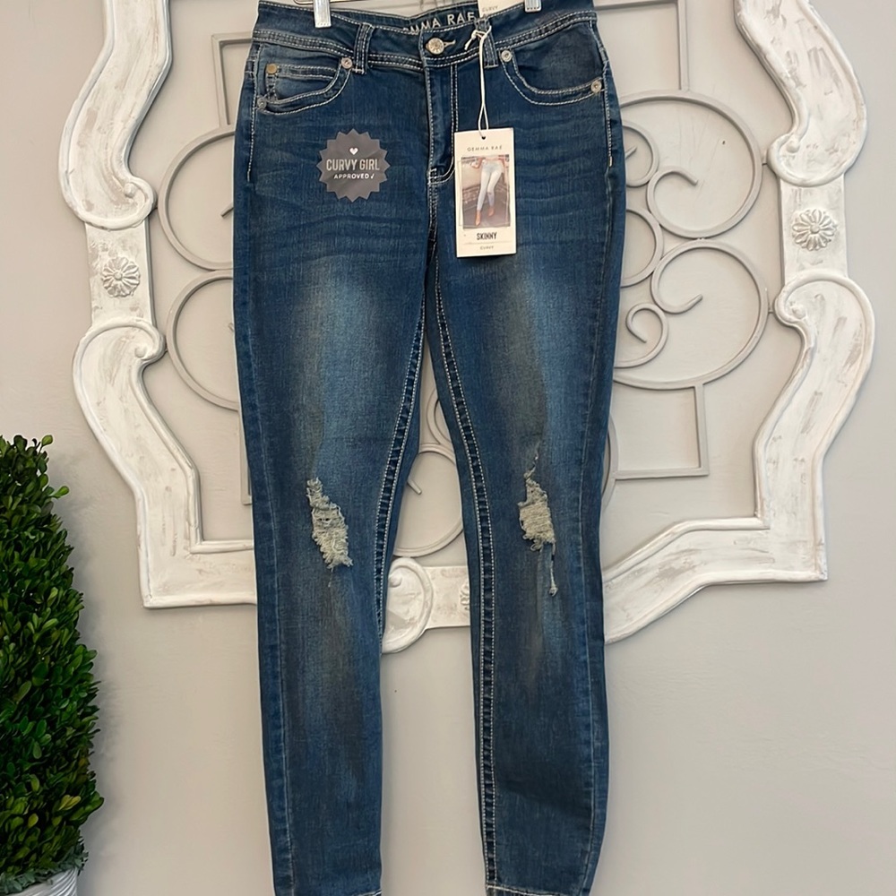 Gemma Rae Curvy Girl Skinny Size 5 NWT